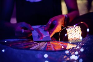 Un tirage des cartes au tarot